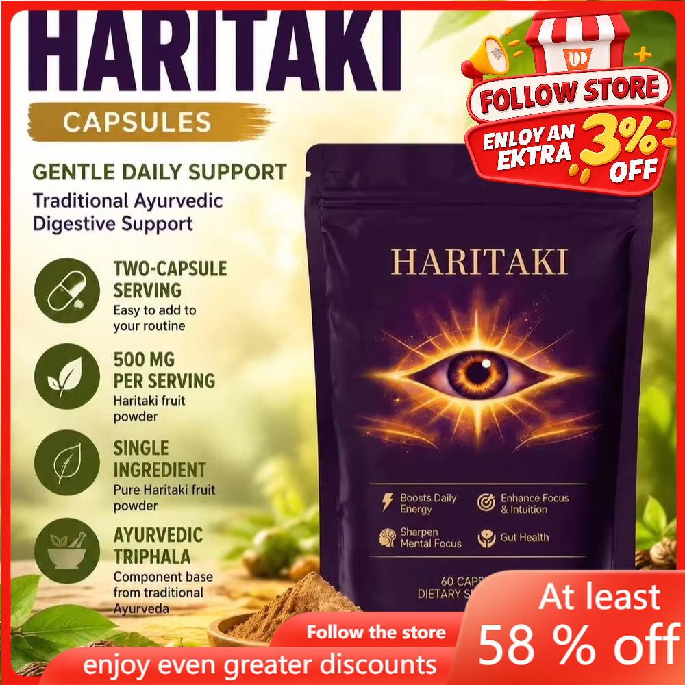 Chamomile Tea - Kapsułki HARITAKI na codzienną energię, koncentrację